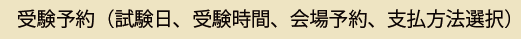 CBT試験の流れ